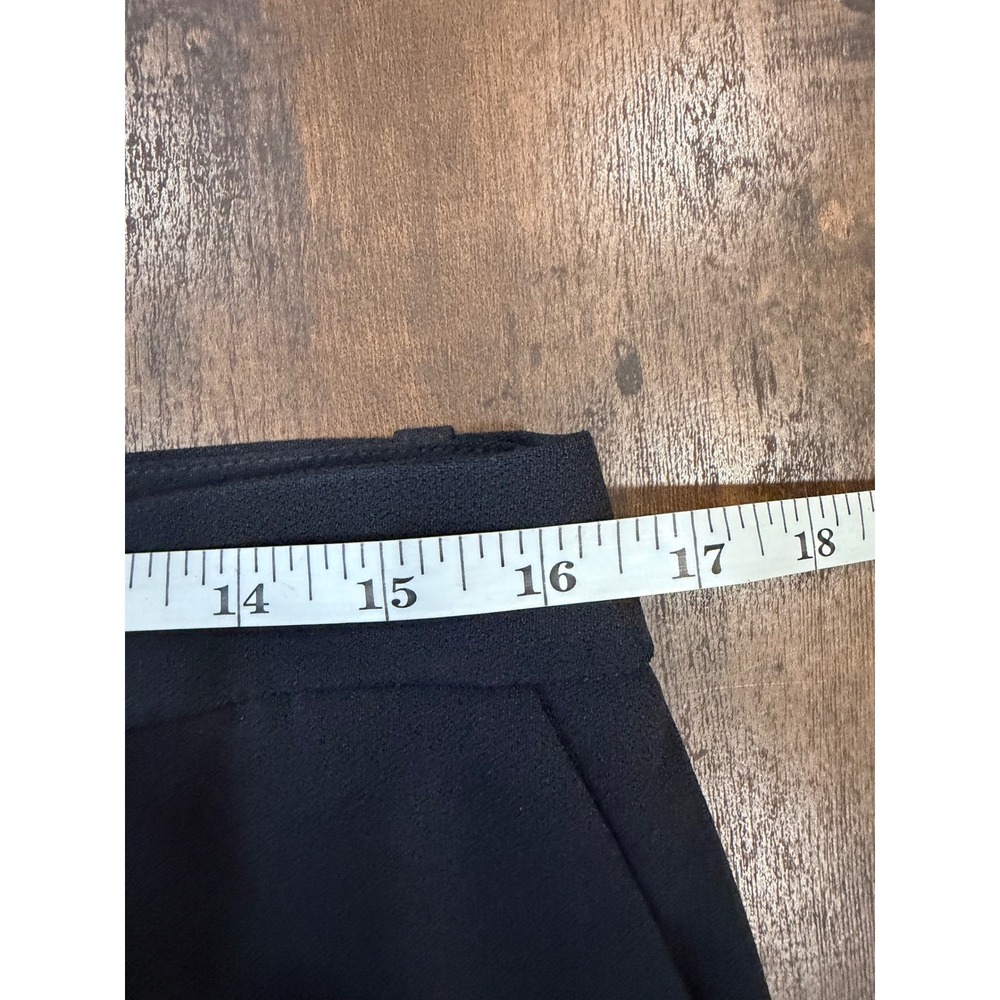 Sezane Trousers Women Size 10 Black Slim Leg Professional French Chic Pant - Picture 7 of 9